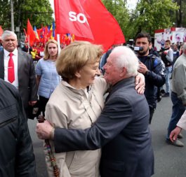 Igor Dodon, Președintele Republicii Moldova a participat la acțiunile dedicate Zilei internaționale a Solidarității Oamenilor Muncii