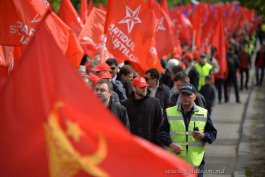 Igor Dodon, Președintele Republicii Moldova a participat la acțiunile dedicate Zilei internaționale a Solidarității Oamenilor Muncii