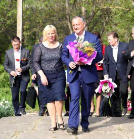 Igor Dodon a participat la Hramul satului Grigorievca