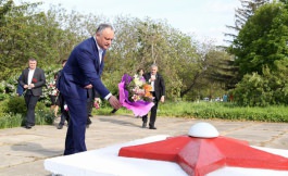 Igor Dodon a participat la Hramul satului Grigorievca