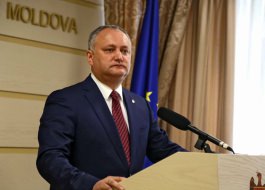 Președintele țării, Igor Dodon a primit în plenul Parlamentului jurămîntul noului membru al Curții Constituționale, Victoria Iftodi