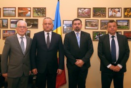 Președintele Republicii Moldova a avut o întrevedere cu secretarul general al Consiliului Adunării Interparlamentare a CSI