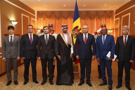 Președintele Republicii Moldova a primit scrisorile de acreditare din partea ambasadorilor Regatului Arabiei Saudite și Statului Israel