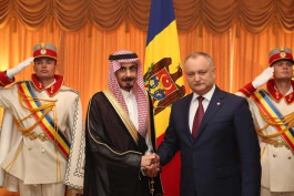 Președintele Republicii Moldova a primit scrisorile de acreditare din partea ambasadorilor Regatului Arabiei Saudite și Statului Israel