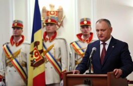 Președintele Republicii Moldova a înmînat distincții de stat unor cetățeni ai Republicii Moldova.