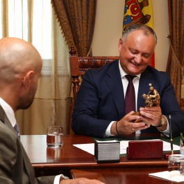 Igor Dodon, Președintele Republicii Moldova a primit cetățeni în audiență