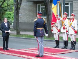 Nicolae Timofti a primit scrisorile de acreditare din partea Ambasadorului Olandei în Republica Moldova, Mattheus Van Bonzel