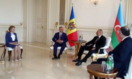 Președintele Republicii Moldova, Igor Dodon a avut o întrevedere cu Preşedintele Republicii Azerbaidjan, Ilham Aliyev