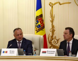 La Minsk a avut loc întrevederea Preşedintelui Igor Dodon cu reprezentanții cercurilor de afaceri din Republica Belarus