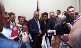 Președintele Republicii Moldova, Igor Dodon a avut o întrevedere cu reprezentanții diasporei moldovenești în Republica Belarus