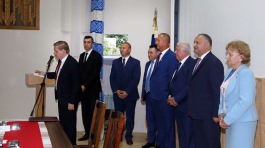 Președintele Republicii Moldova, Igor Dodon a avut o întrevedere cu reprezentanții diasporei moldovenești în Republica Belarus