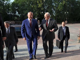 Președintele Igor Dodon a avut o întrevedere cu Preşedintele Republicii Belarus, Aleksandr Lukaşenko