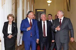 Președintele Igor Dodon a avut o întrevedere cu Preşedintele Republicii Belarus, Aleksandr Lukaşenko