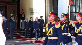 Igor Dodon a conferit distincţii de stat Gărzii de Onoare cu prilejul marcării a 25 de ani de la formare