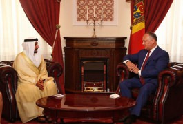 Președintele Igor Dodon a avut o întrevdere cu o delegație din Emiratele Arabe Unite  