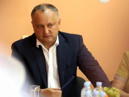 Președintele Igor Dodon a avut o întrevedere cu activul organizației teritoriale a PSRM în Cahul