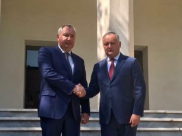 Igor Dodon și Dmitri Rogozin au avut o întrevedere la Teheran