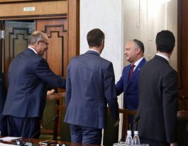 Președintele Igor Dodon s-a întîlnit cu ambasadorii acreditați în Republica Moldova