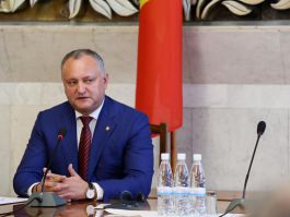 President, Igor Dodon, has met today the EU states ambassadors accredited in Moldova