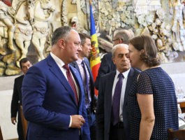 President, Igor Dodon, has met today the EU states ambassadors accredited in Moldova