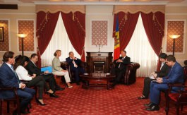 Moldovan president meets Cypriot foreign affairs minister