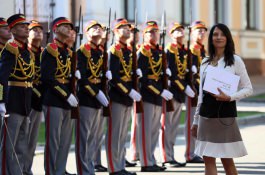 Moldovan president receives credentials from three ambassadors