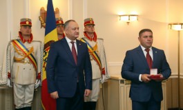 Președintele Republicii Moldova, Igor Dodon a înmînat înalte distincții de stat 