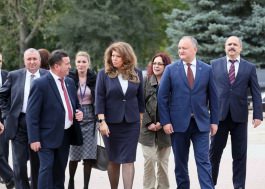 Igor Dodon, președintele Republicii Moldova și Iliana Iotova, vicepreşedintele Bulgariei, au efectuat o vizită de lucru în raionul Taraclia