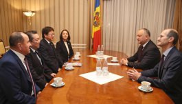 Președintele Republicii Moldova a avut o întrevedere cu reprezentanții unei companii de investiții și consultanță din Japonia