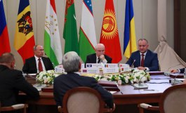 Moldovan president participates in meeting of Commonwealth of Independent States' council of heads of state