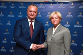 Moldovan president visits State University from Sochi