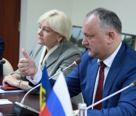 Igor Dodon held a meeting with representatives of the Moldovan diaspora living in the city of Sochi and the Krasnodar region.