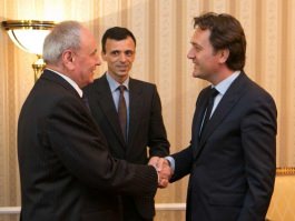 Nicolae Timofti a avut o întrevedere cu Frank Heemskerk, director executiv al Băncii Mondiale pentru Republica Moldova