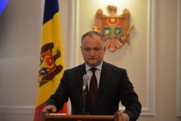 Igor Dodon: Guvernarea și majoritatea parlamentară controlată de un singur partid, au mai făcut un pas spre uzurparea definitivă a puterii în stat   