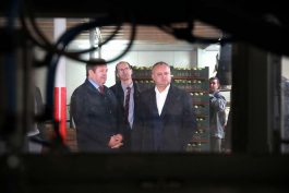 Igor Dodon visited the company "FarmProd" from the village of Olaneşti, Stefan-Voda region