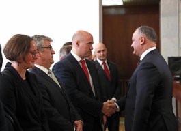 Întrevederea Președintelui Igor Dodon cu ambasadorii acreditați în Republica Moldova