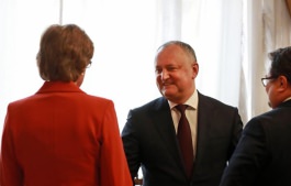 Întrevederea Președintelui Igor Dodon cu ambasadorii acreditați în Republica Moldova