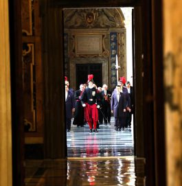 Moldovan President Igor Dodon had a meeting with the Sovereign Pontiff, His Holiness Pope Francis