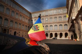 Moldovan President Igor Dodon had a meeting with the Sovereign Pontiff, His Holiness Pope Francis