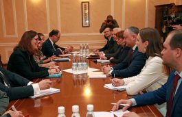 President of the Republic of Moldova held a meeting with European Commissioner for Trade Cecilia Malmström