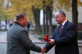 Igor Dodon a conferit Orchestrei Prezidențiale a Republicii Moldova titlul onorific  „Colectiv  Artistic  Emerit”