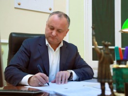 Igor Dodon a promulgat rectificarea la Legea bugetului pentru anul curent