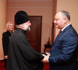 President Igor Dodon met with the one of the most respected clergymen of Belarus, Fedor Povny.