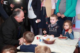 Igor Dodon întreprinde o vizită de lucru în raionul Ungheni