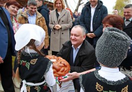 Președintele țării efectuează o vizită de lucru în Găgăuzia  