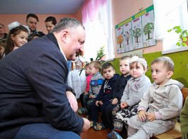 Președintele Igor Dodon a întreprins o vizită de lucru în raionul Șoldănești