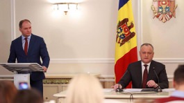 Astăzi, în cadrul unui dialog în format larg cu reprezentanții mass-media, Președintele Republicii Moldova, Igor Dodon a prezentat un raport la un an de mandat prezidențial