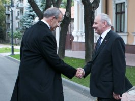 President Nicolae Timofti had a meeting with the Estonian President Toomas Hendrik Ilves