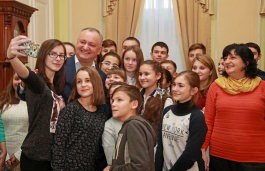 Approximately 100 children from the southern regions of the country and Gagauzia visited the presidency in the framework of the Open Day