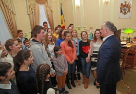 Approximately 100 children from the southern regions of the country and Gagauzia visited the presidency in the framework of the Open Day